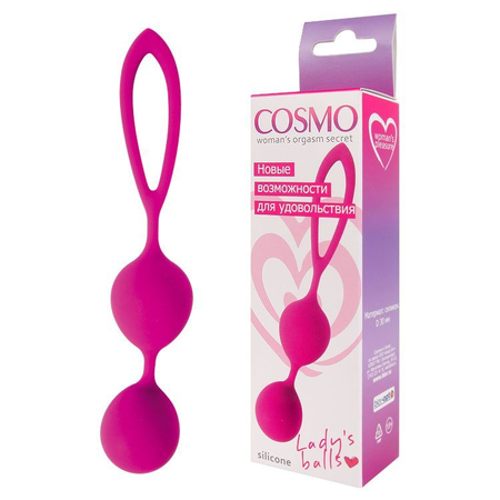 Vaginalne kuglice boja svetlo roze d 30 mm, težina 60 g art. CSM-23006-16